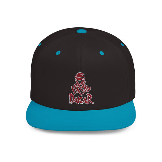 Dakar Flat Bill Snapback – Lightweight, Custom Fit, Premium Quality