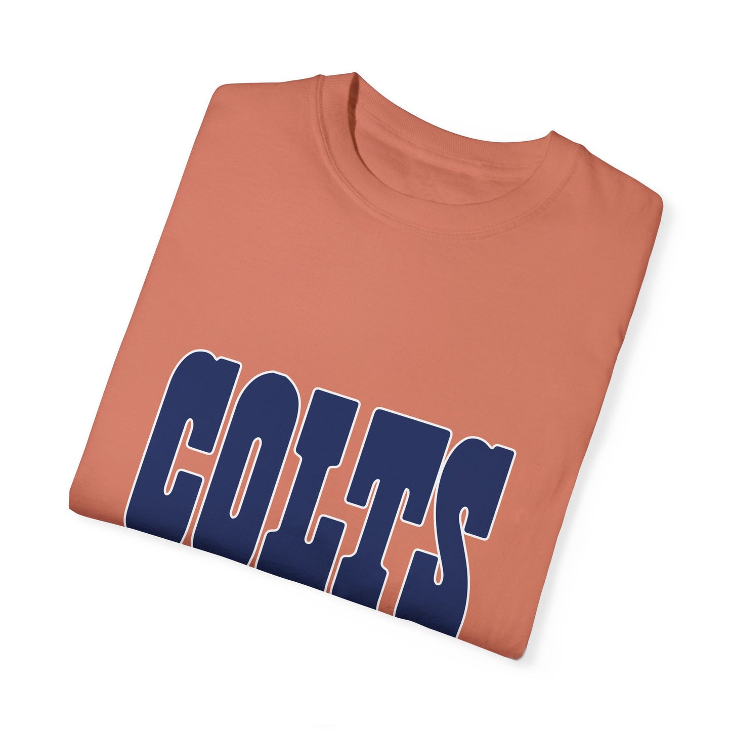 Indianapolis Colts Apparel Garment-Dyed T-Shirt – Premium Cotton Tee for Customization