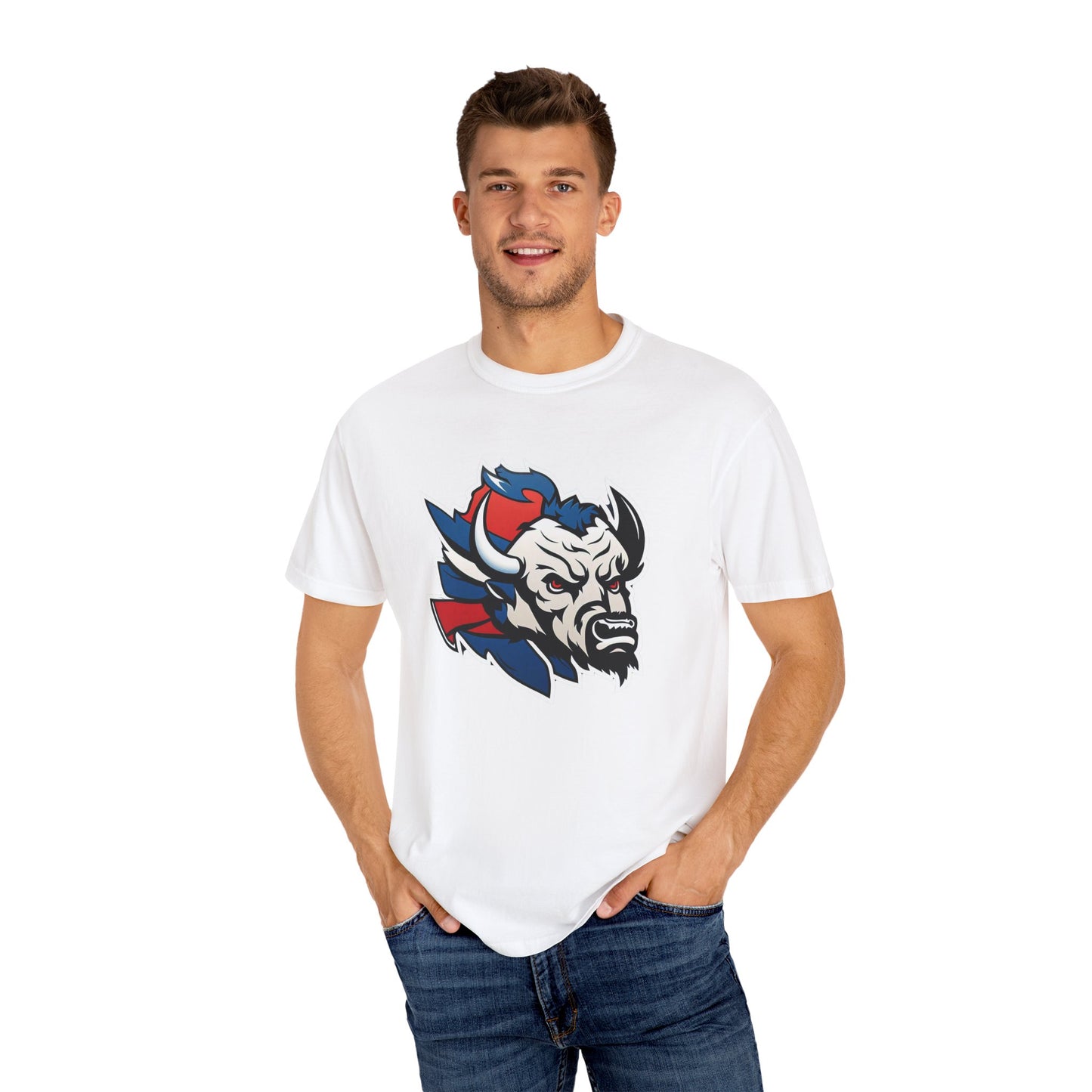 Buffalo Bills Football Family Garment-Dyed T-Shirt – Premium Cotton Tee for Customization