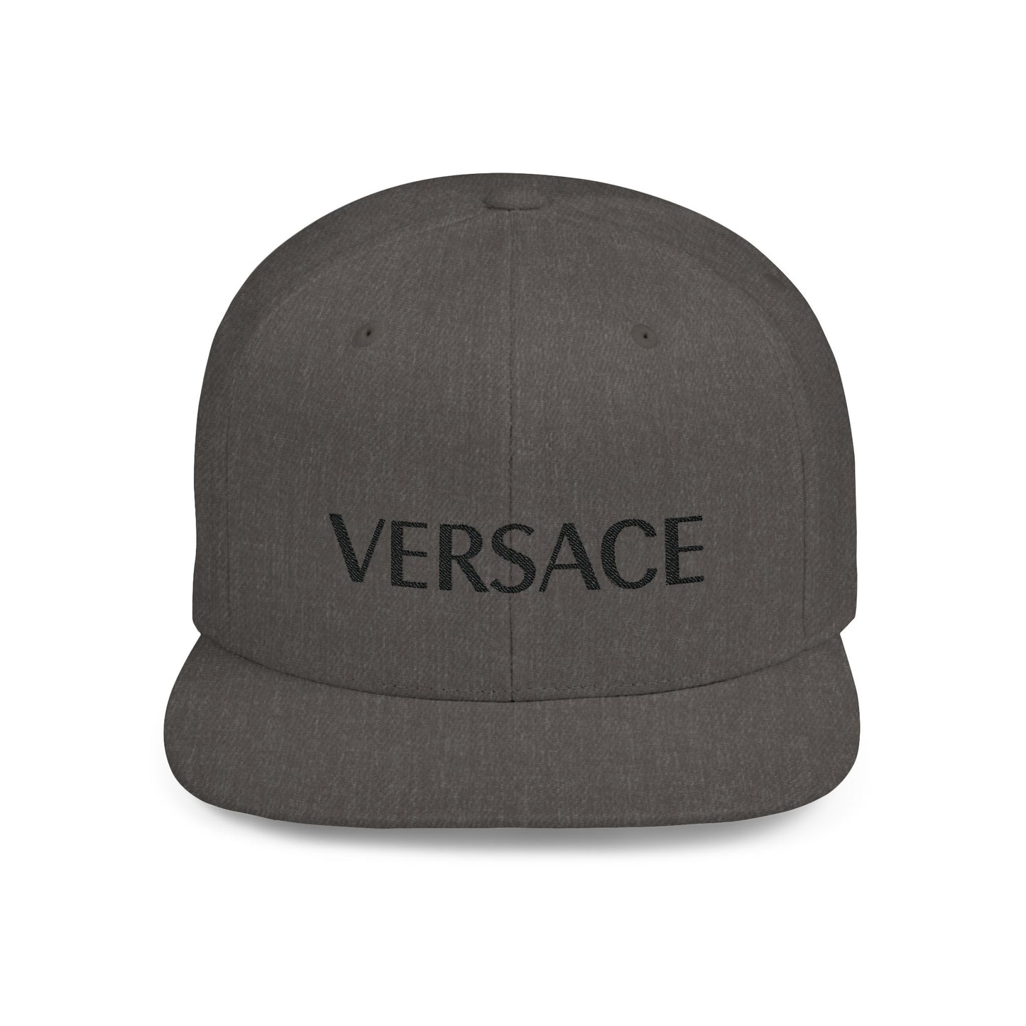 Versace Flat Bill Snapback – Lightweight, Custom Fit, Premium Quality