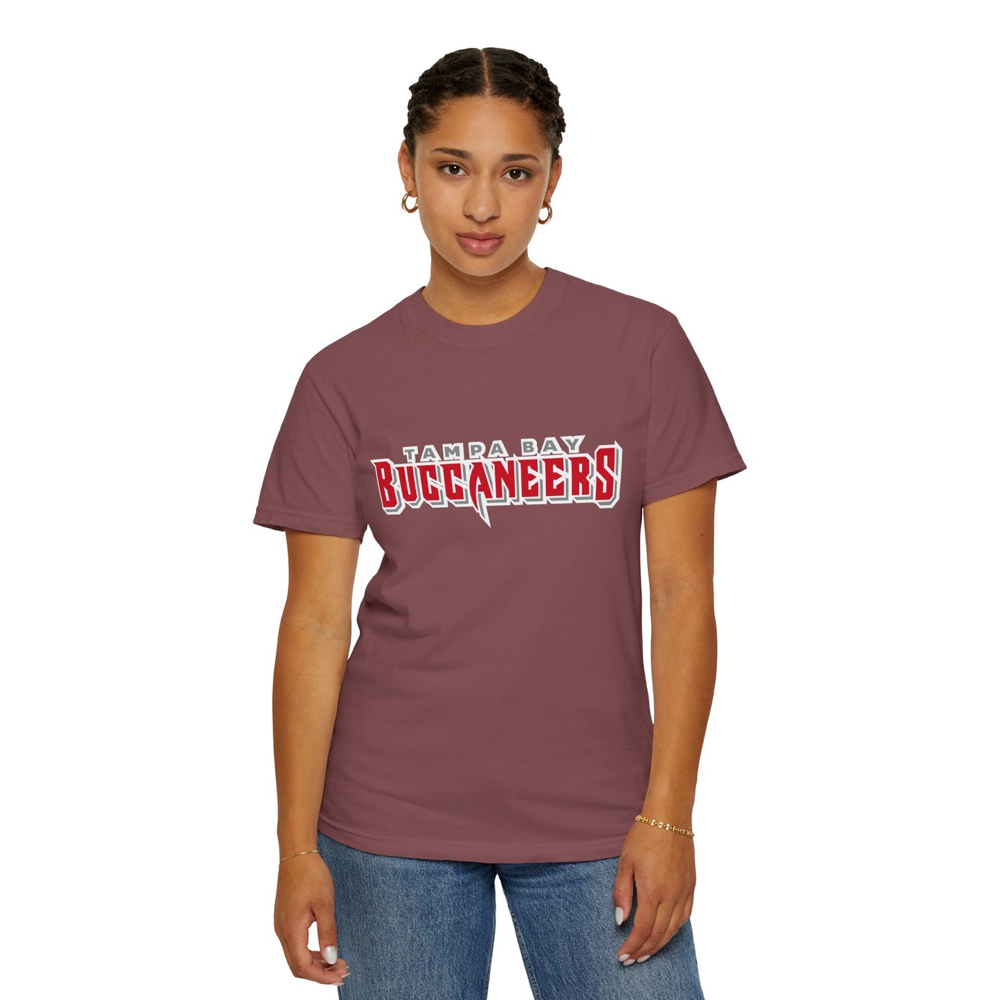 Tampa Bay Buccaneers Gear Garment-Dyed T-Shirt – Premium Cotton Tee for Customization