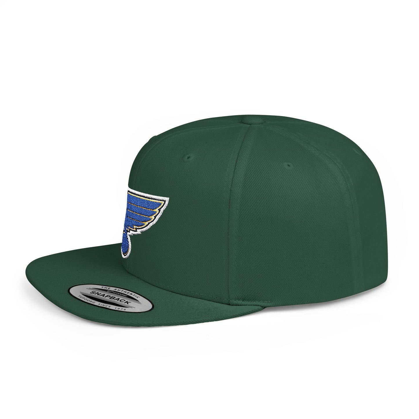 St. Louis Blues Flat Bill Snapback – Lightweight, Custom Fit, Premium Quality