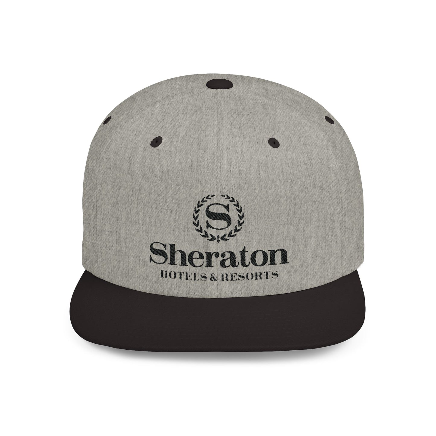 Sheraton Flat Bill Snapback – Lightweight, Custom Fit, Premium Quality