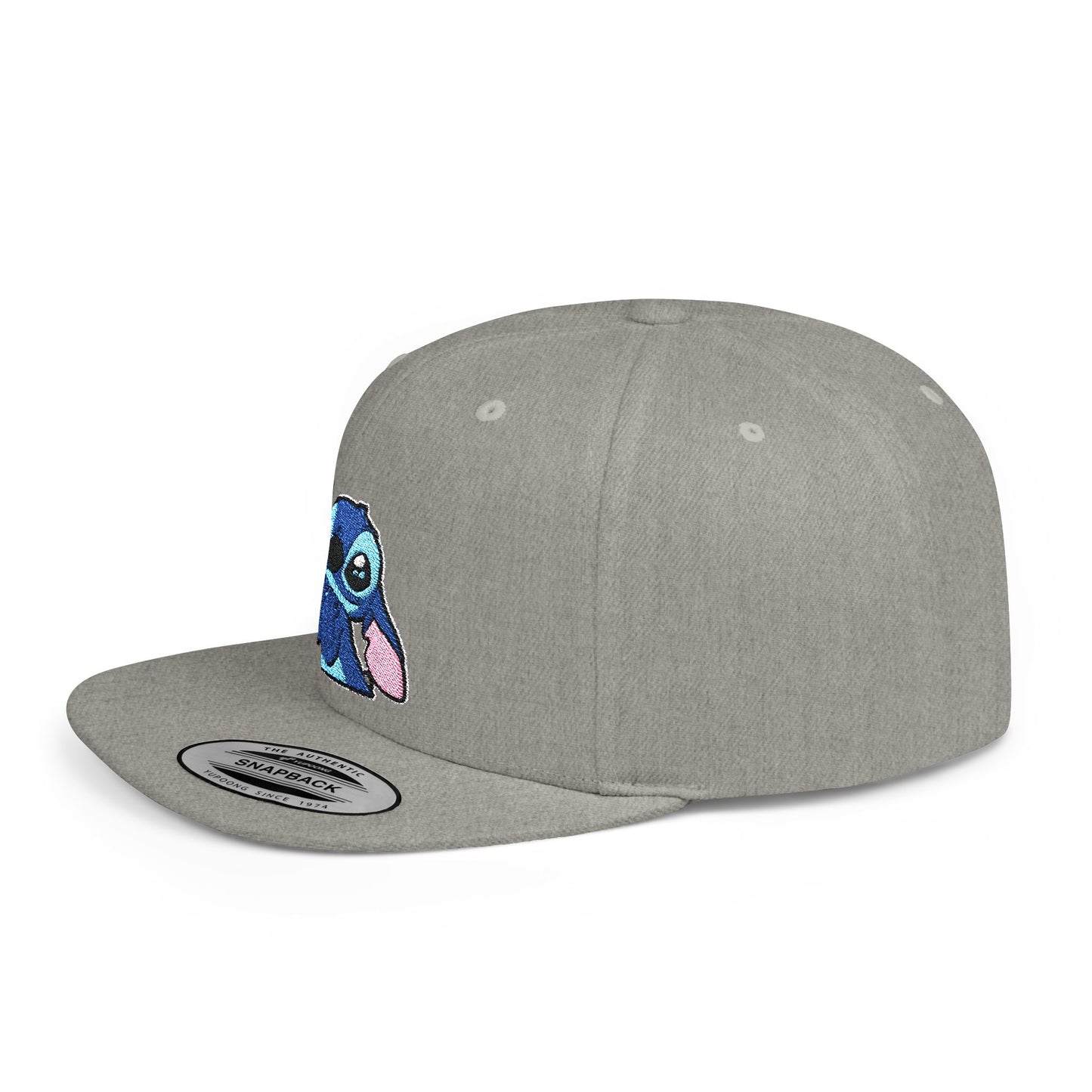 Lilo Stitch Flat Bill Snapback – Lightweight, Custom Fit, Premium Quality