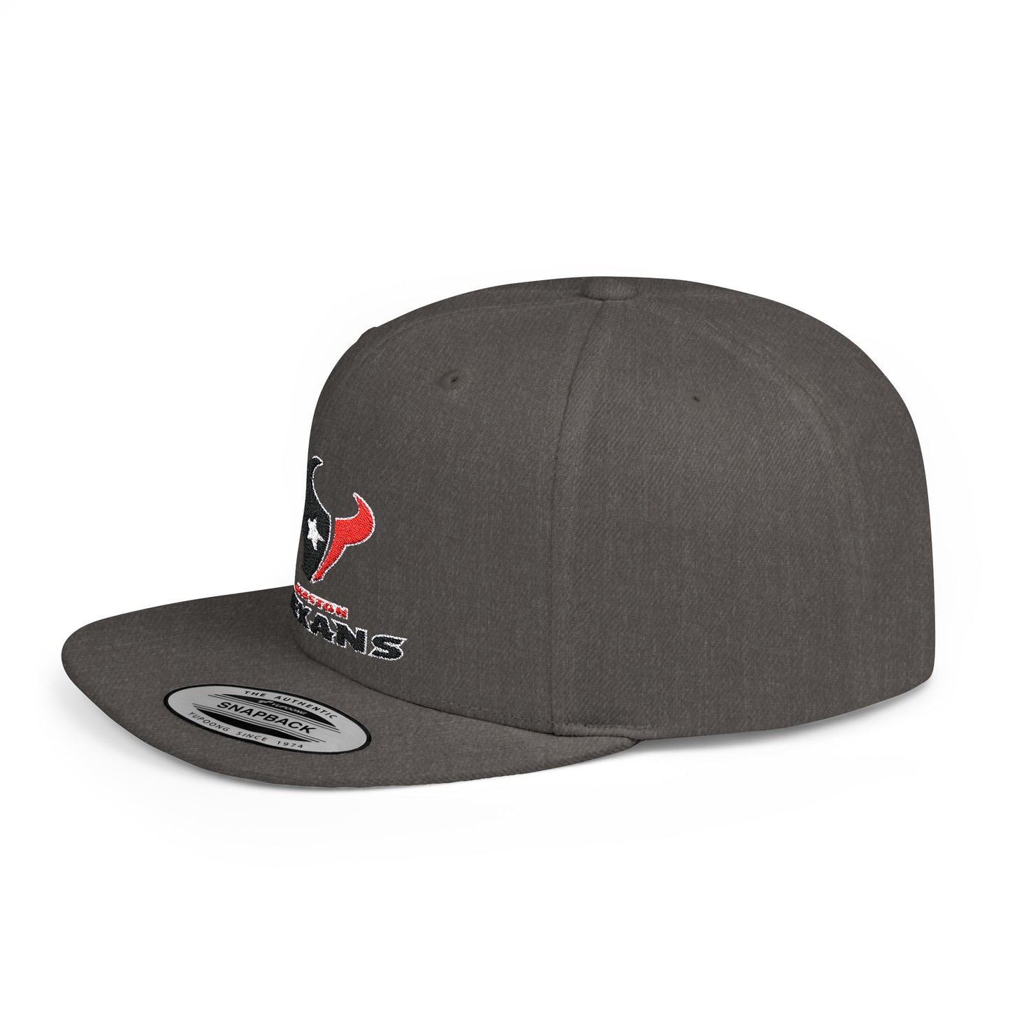 Houston Texans Flat Bill Snapback – Lightweight, Custom Fit, Premium Quality