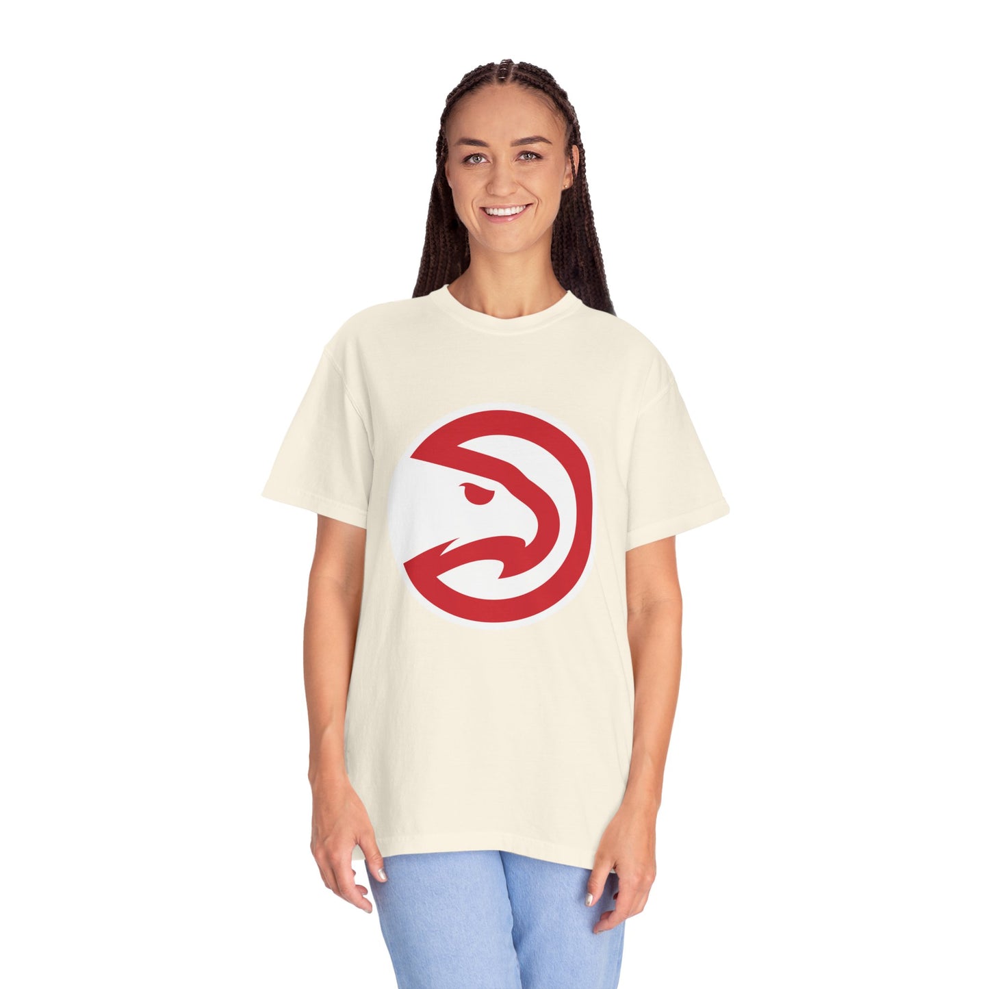 Atlanta Hawks Built Different Garment-Dyed T-Shirt – Premium Cotton Tee for Customization