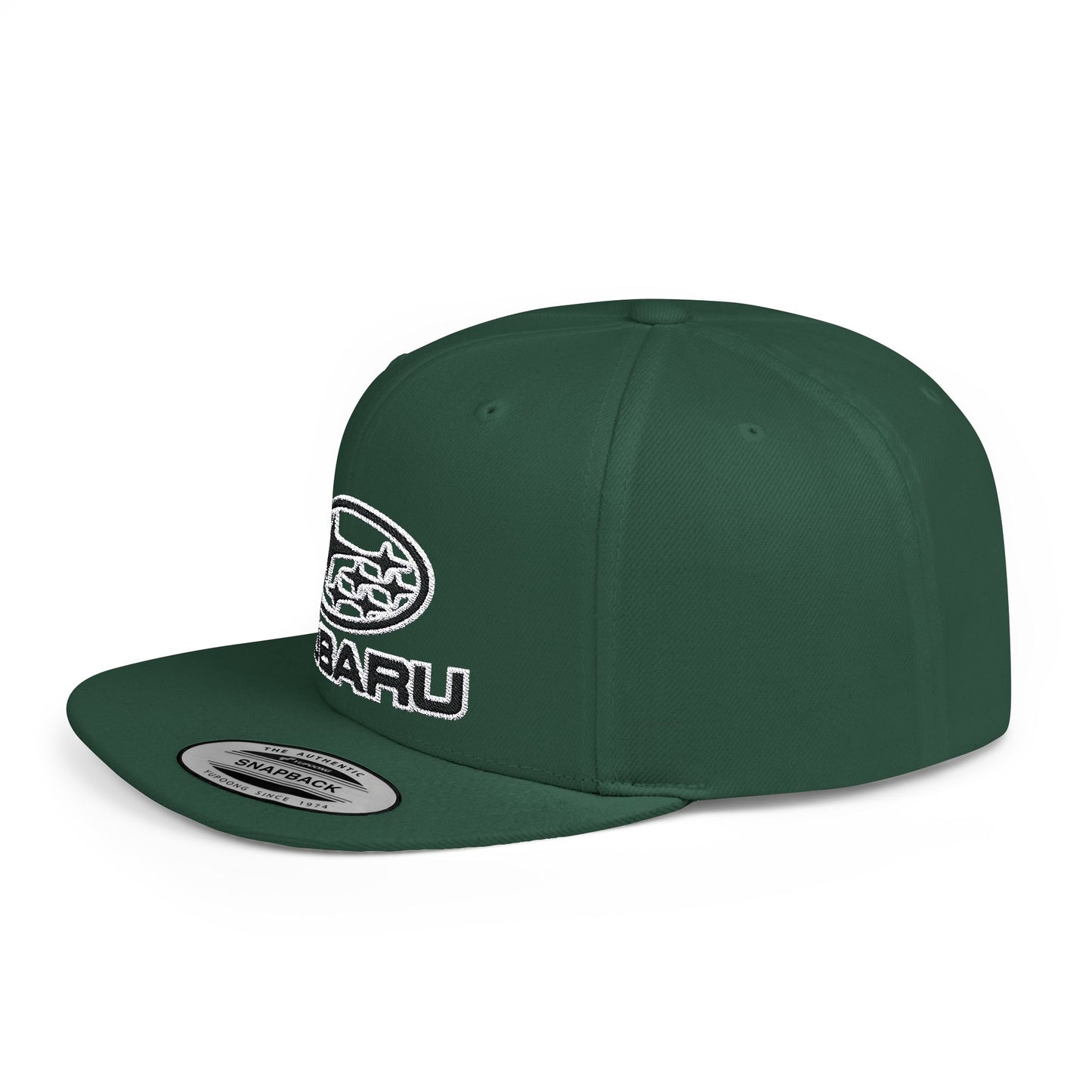 Subaru Flat Bill Snapback – Lightweight, Custom Fit, Premium Quality