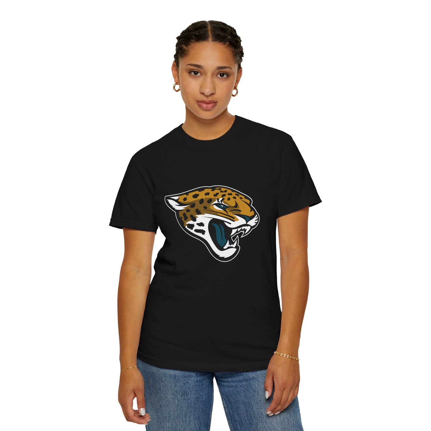 Jacksonville Jaguars Team Merch Garment-Dyed T-Shirt – Premium Cotton Tee for Customization