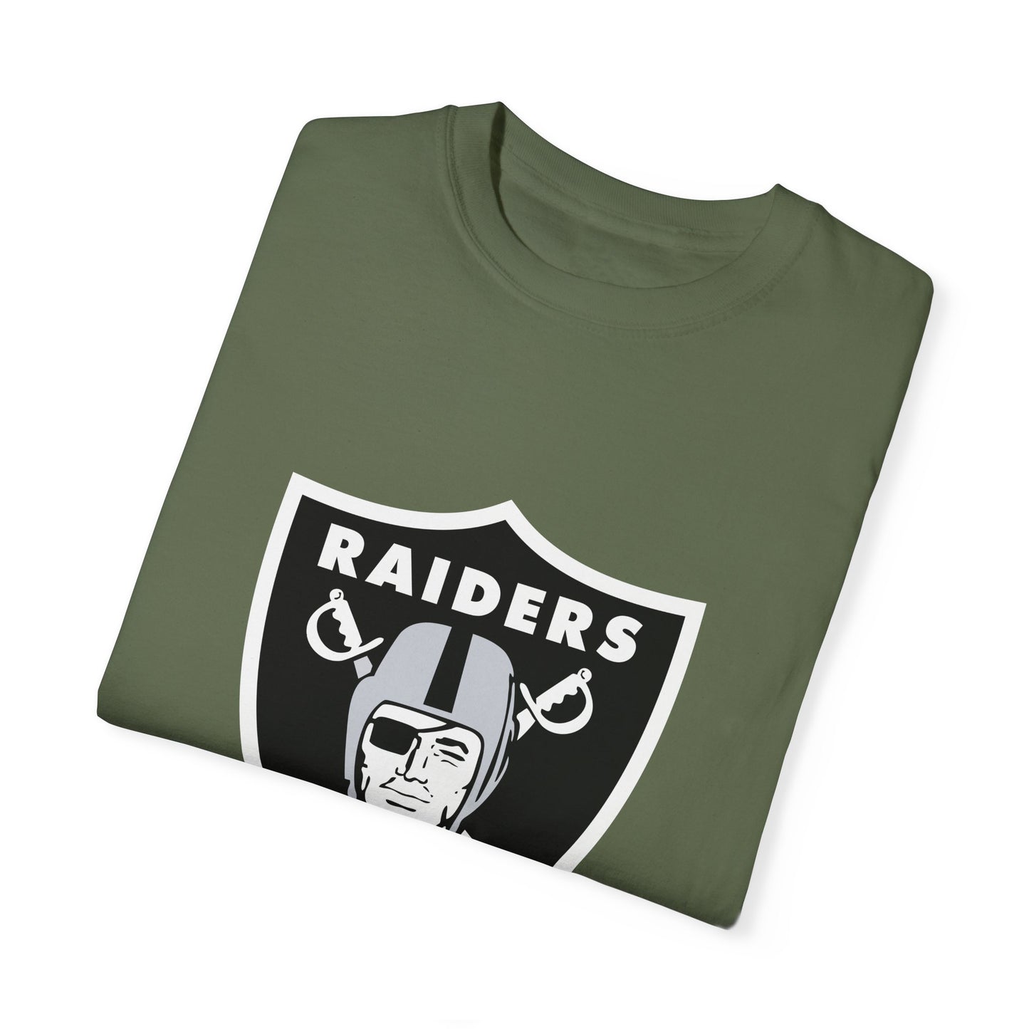 Las Vegas Raiders Gameday Essentials Garment-Dyed T-Shirt – Premium Cotton Tee for Customization