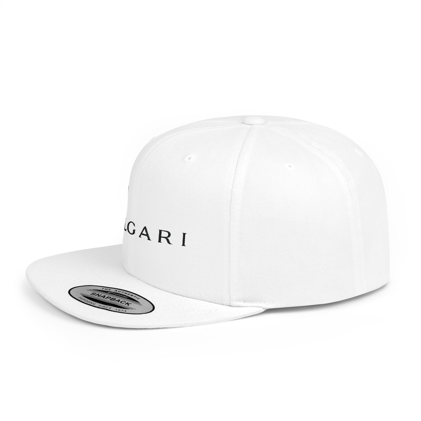 Bvlgari Jewelry Flat Bill Snapback – Lightweight, Custom Fit, Premium Quality