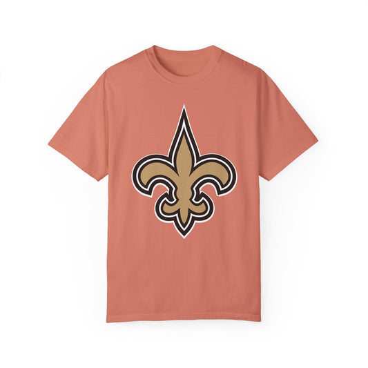 New Orleans Saints Merchandise Garment-Dyed T-Shirt – Premium Cotton Tee for Customization