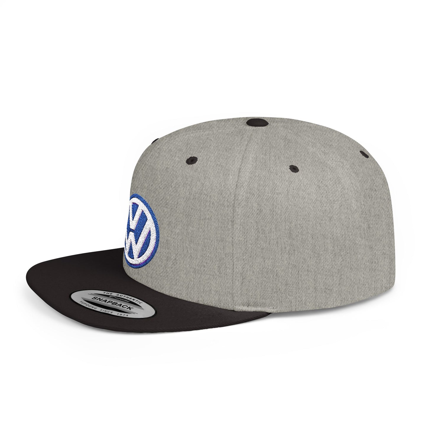 Volkswagen Auto Flat Bill Snapback – Lightweight, Custom Fit, Premium Quality