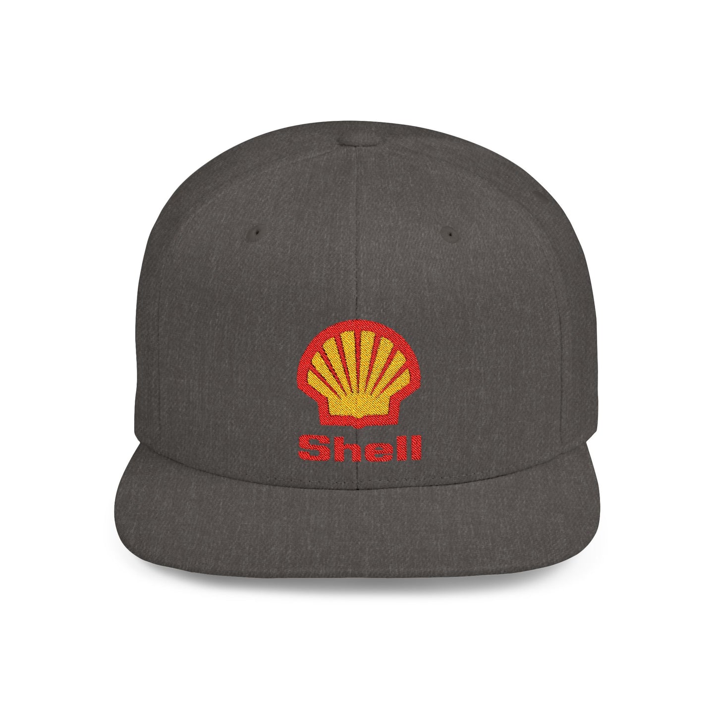 Shell Flat Bill Snapback – Lightweight, Custom Fit, Premium Quality