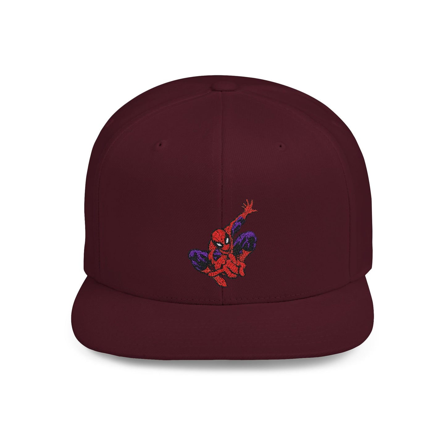 Spiderman Flying Flat Bill Snapback – Lightweight, Custom Fit, Premium Quality