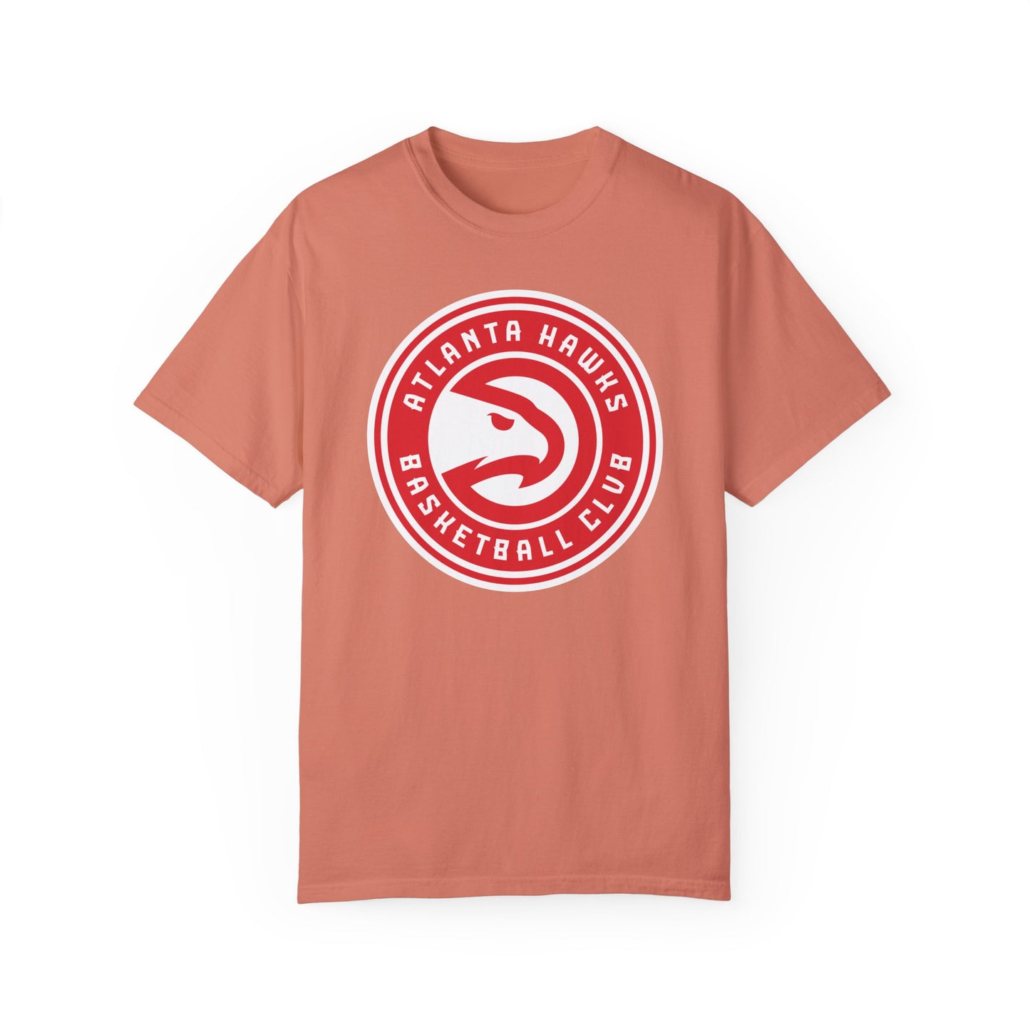 Atlanta Hawks Hoop Lifestyle Garment-Dyed T-Shirt – Premium Cotton Tee for Customization