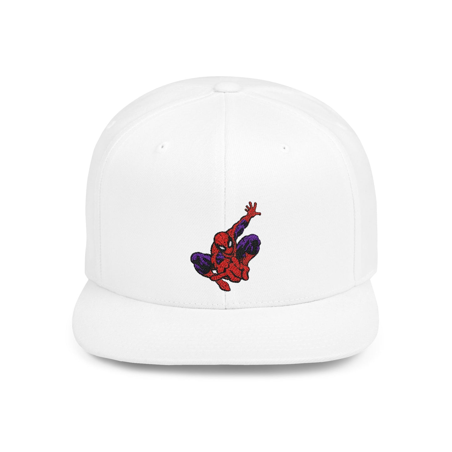 Spiderman Flying Flat Bill Snapback – Lightweight, Custom Fit, Premium Quality