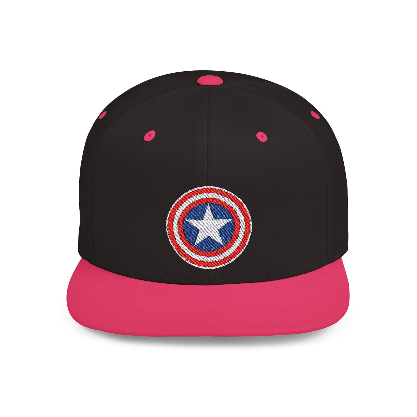 Captain America Shield Marvel Flat Bill Snapback – Lightweight, Custom Fit, Premium Quality