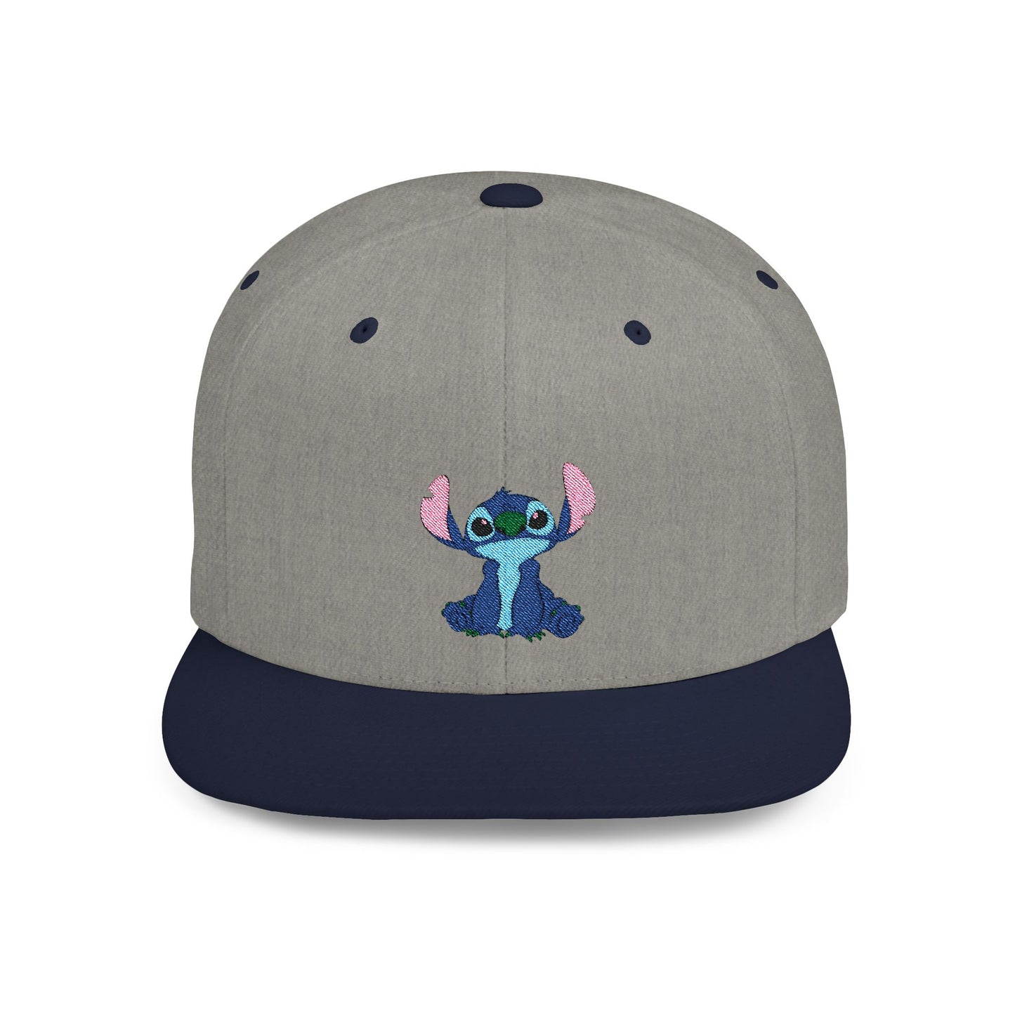 Disney Stitch Flat Bill Snapback – Lightweight, Custom Fit, Premium Quality