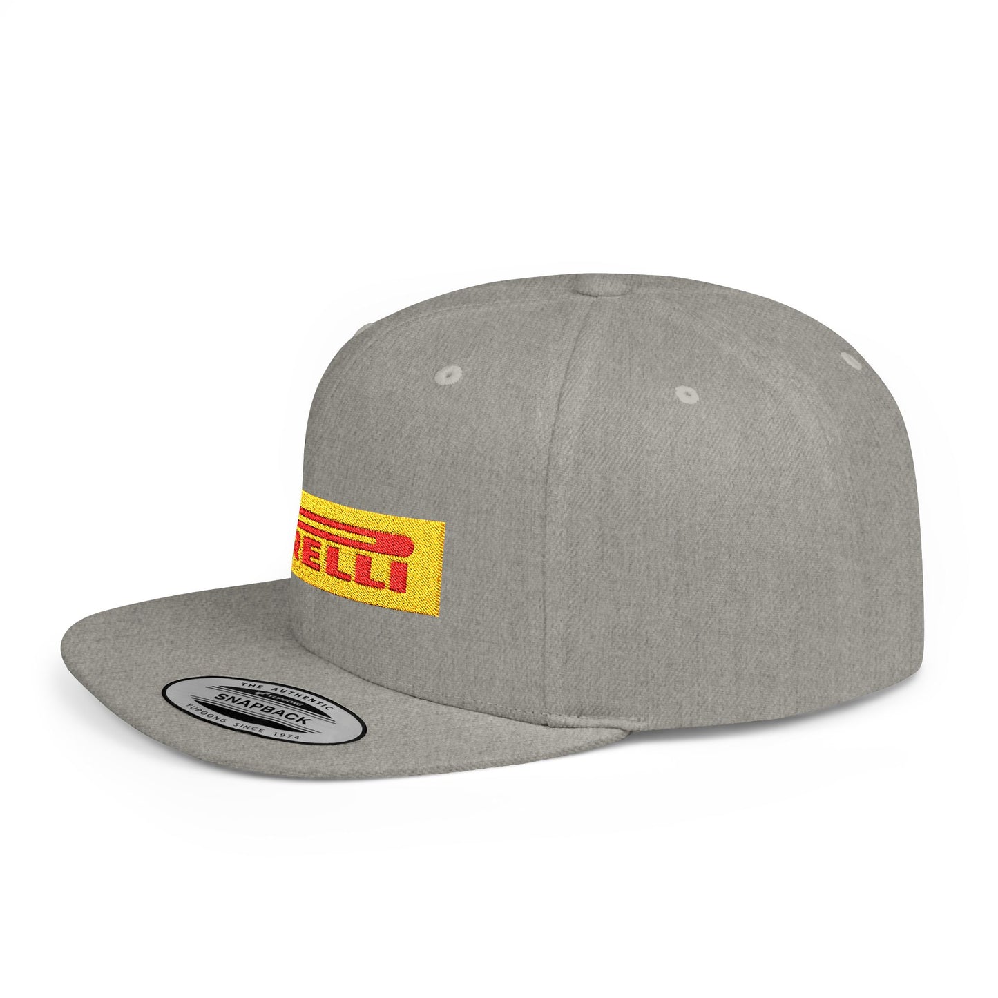 Pirelli Tyres Flat Bill Snapback – Lightweight, Custom Fit, Premium Quality