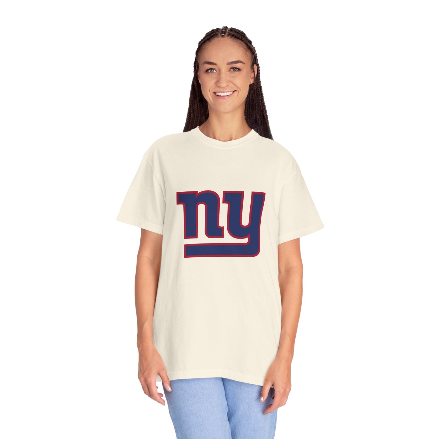 New York Giants Nation Garment-Dyed T-Shirt – Premium Cotton Tee for Customization