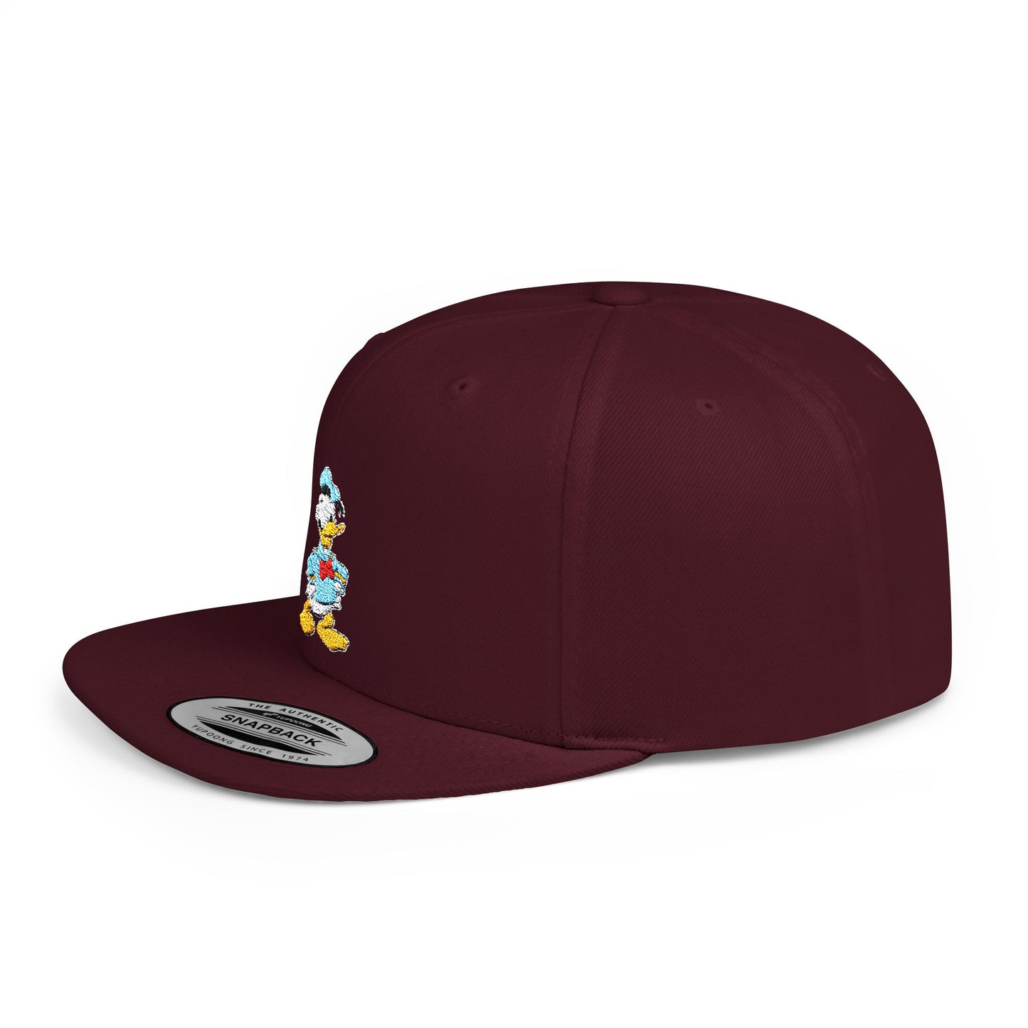 Donal Duck Adventure Flat Bill Snapback – Lightweight, Custom Fit, Premium Quality