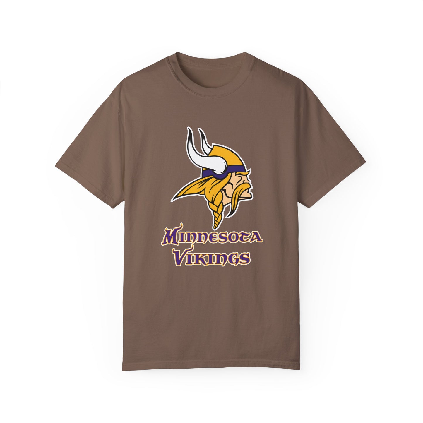 Minnesota Vikings Merchandise Garment-Dyed T-Shirt – Premium Cotton Tee for Customization