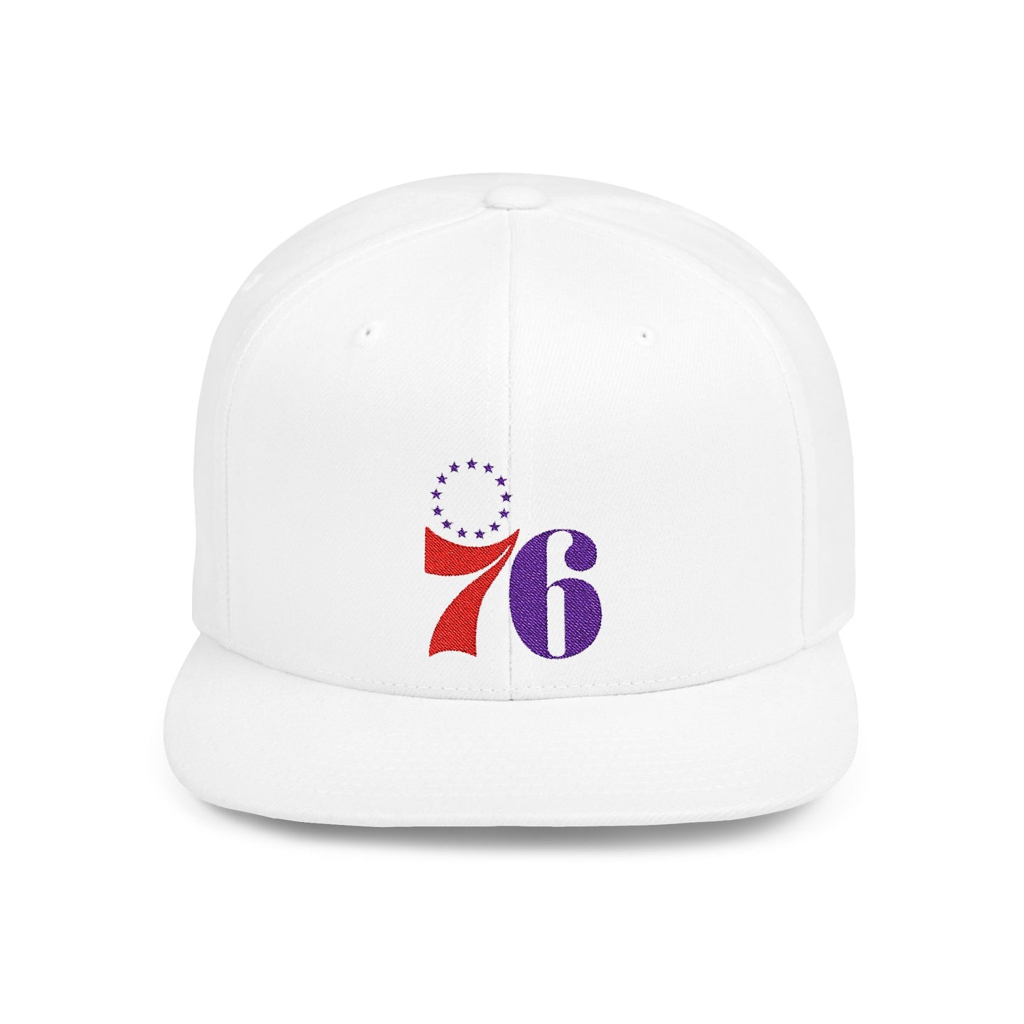 Philadelphia 76ers Flat Bill Snapback – Lightweight, Custom Fit, Premium Quality