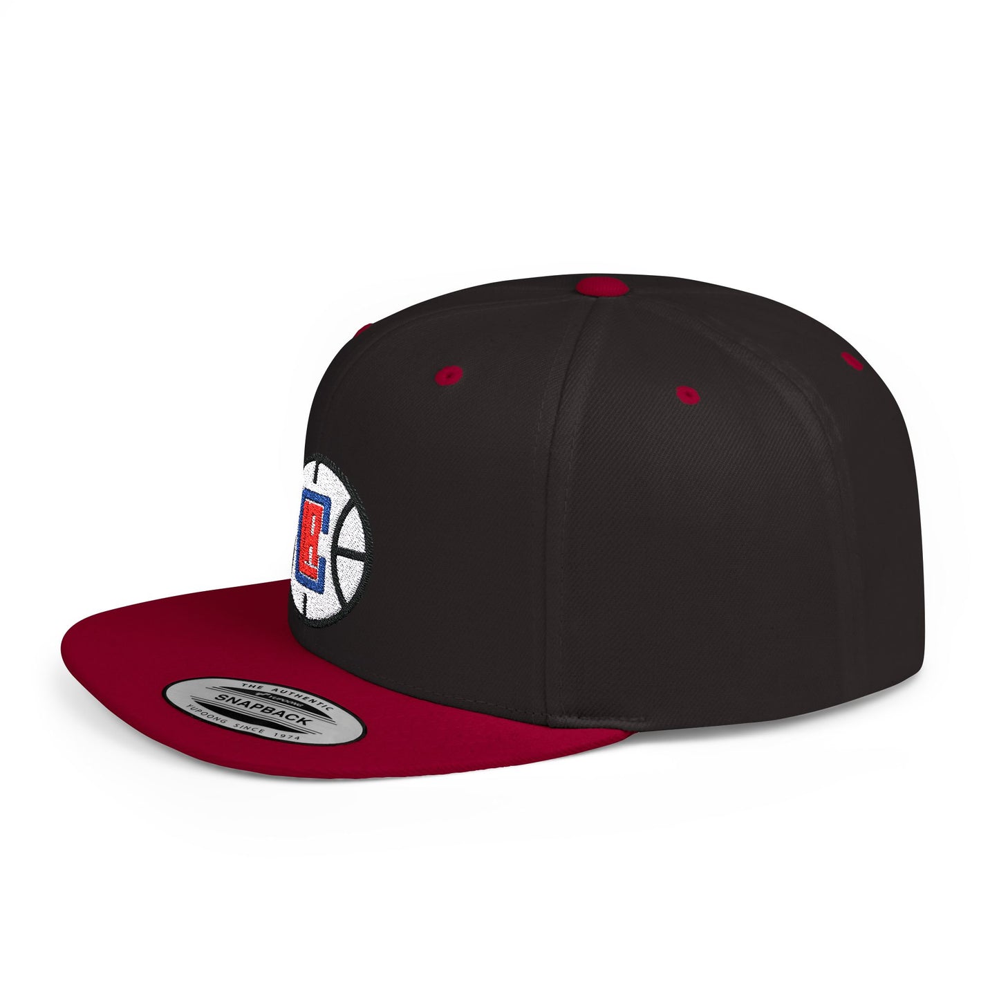 LA Clippers Thunder Flat Bill Snapback – Lightweight, Custom Fit, Premium Quality