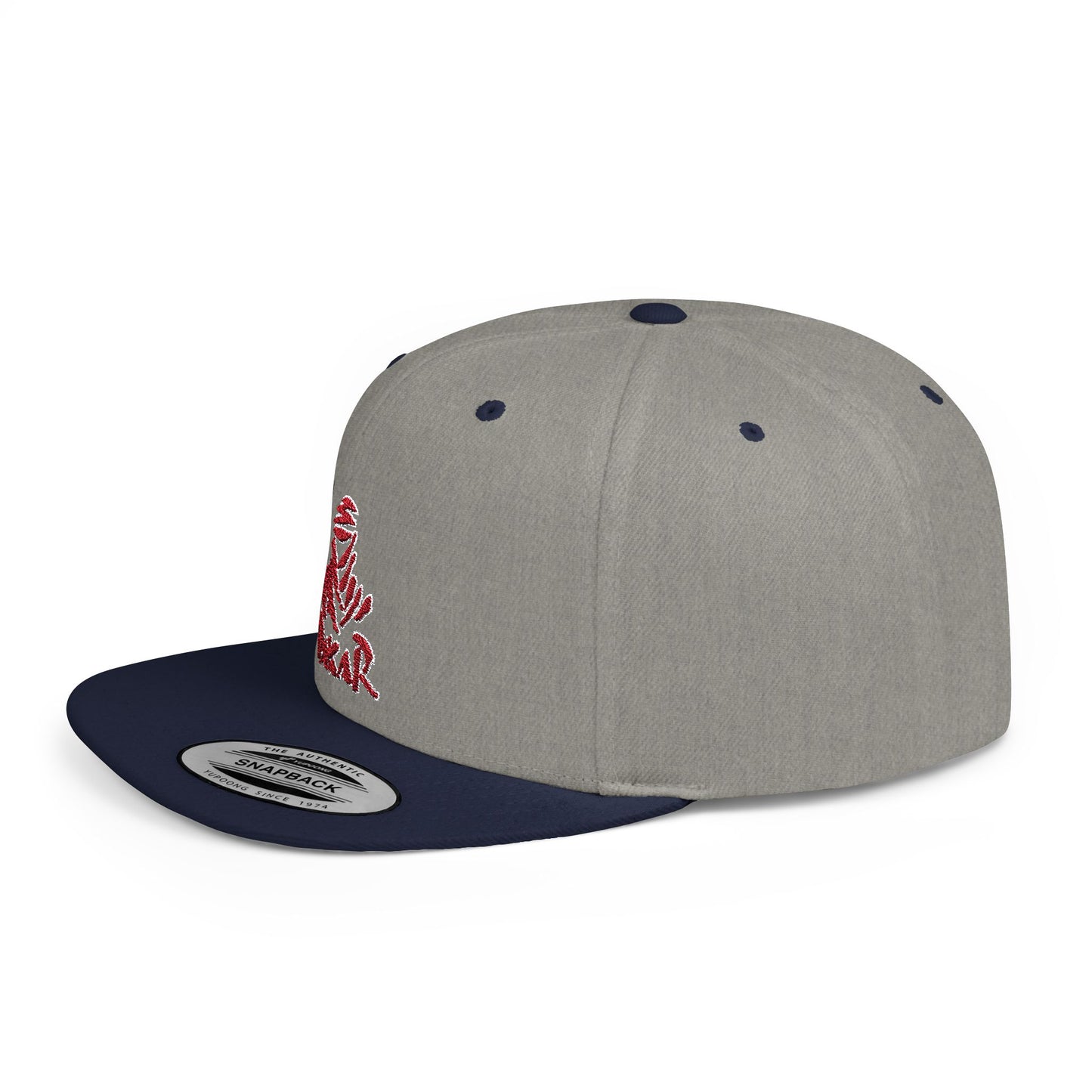 Dakar Flat Bill Snapback – Lightweight, Custom Fit, Premium Quality