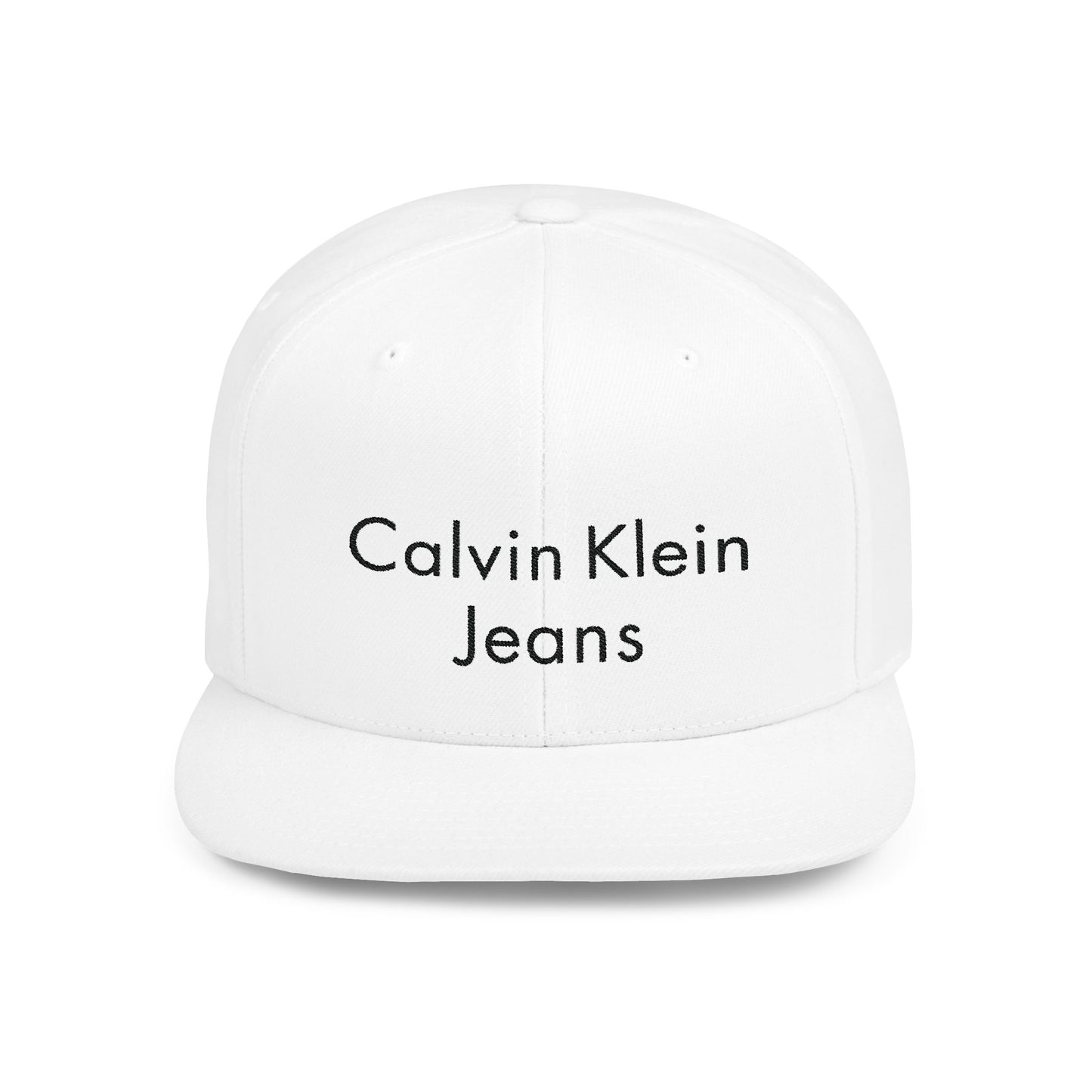 Calvin Klein Jeans Flat Bill Snapback – Lightweight, Custom Fit, Premium Quality