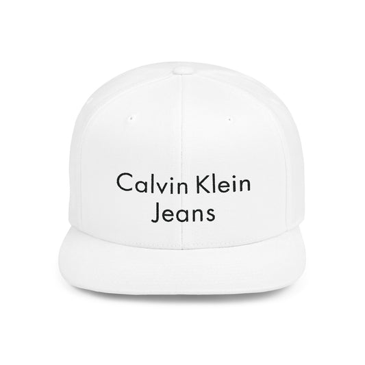 Calvin Klein Jeans Flat Bill Snapback – Lightweight, Custom Fit, Premium Quality