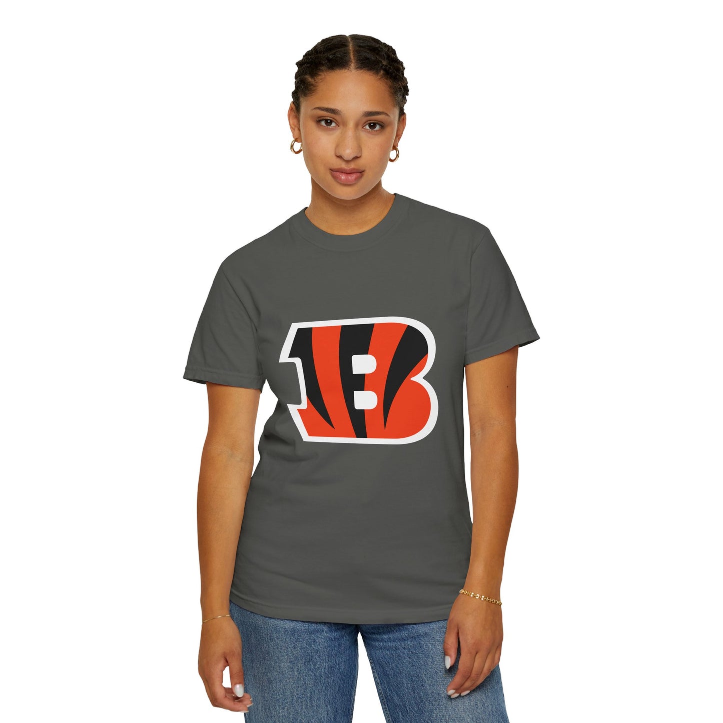 Cincinnati Bengals NFL Garment-Dyed T-Shirt – Premium Cotton Tee for Customization