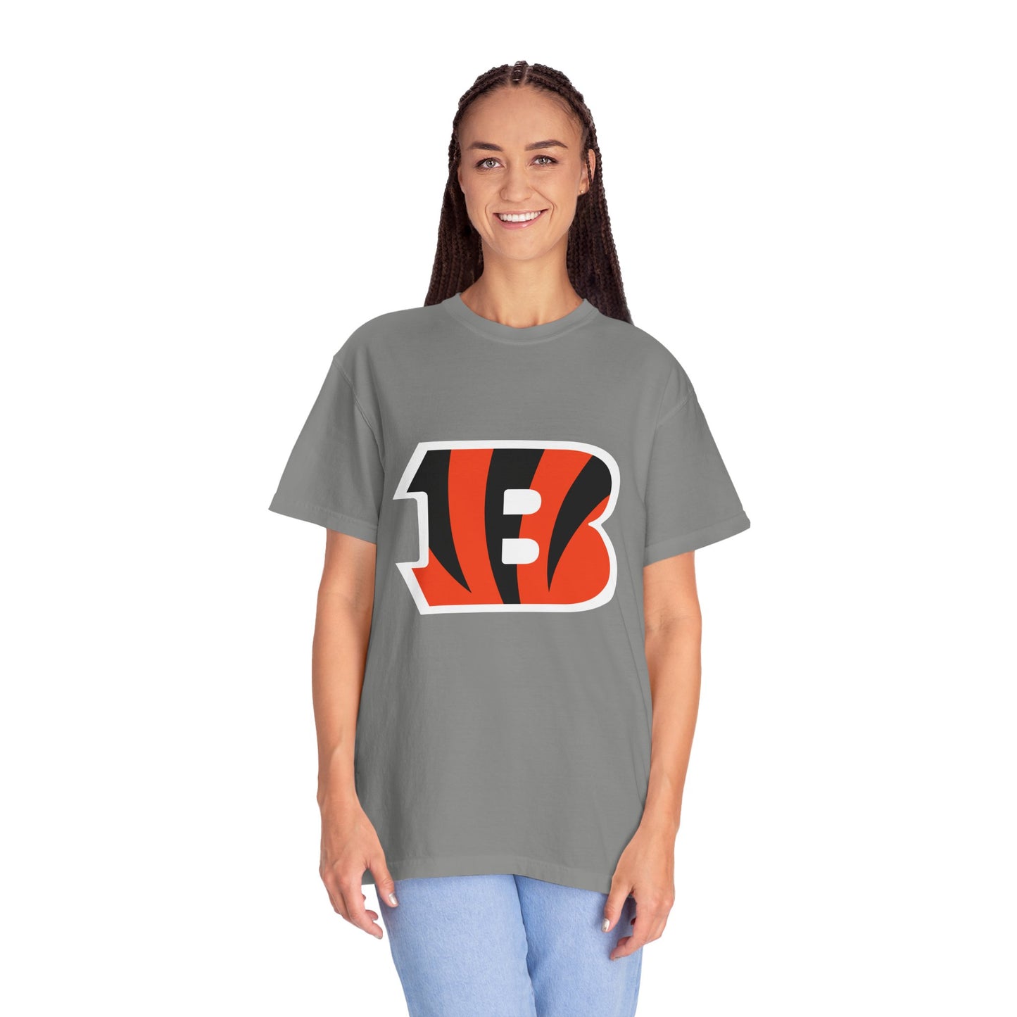 Cincinnati Bengals NFL Garment-Dyed T-Shirt – Premium Cotton Tee for Customization