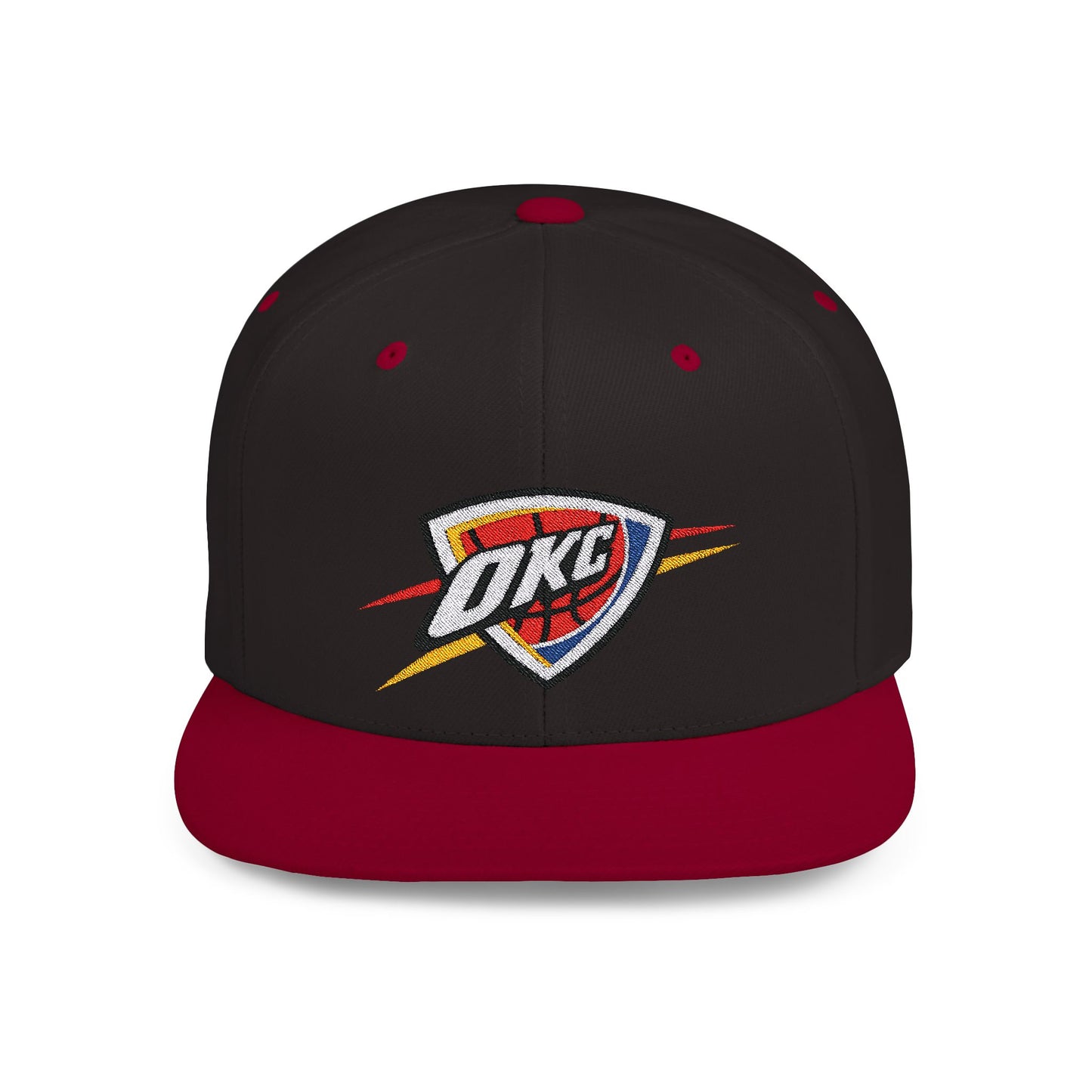 Oklahoma City Thunder Flat Bill Snapback – Lightweight, Custom Fit, Premium Quality