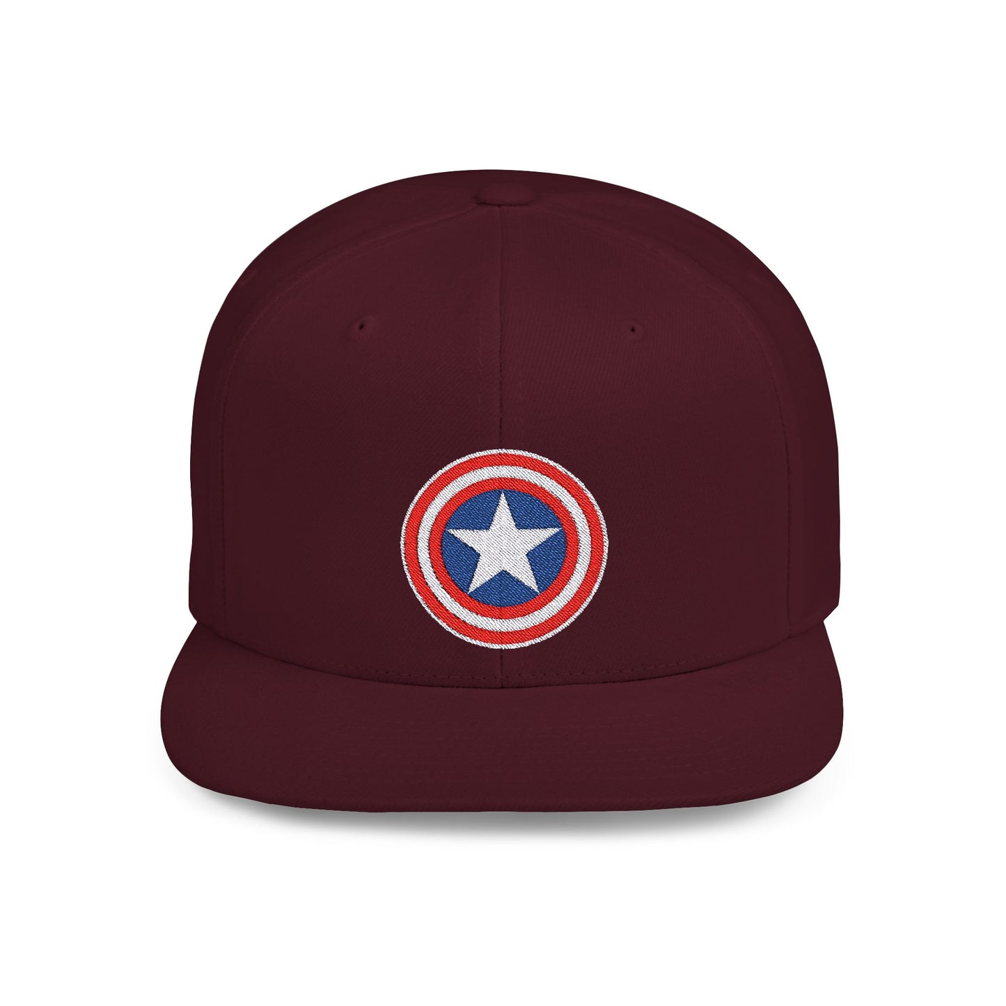 Captain America Shield Marvel Flat Bill Snapback – Lightweight, Custom Fit, Premium Quality