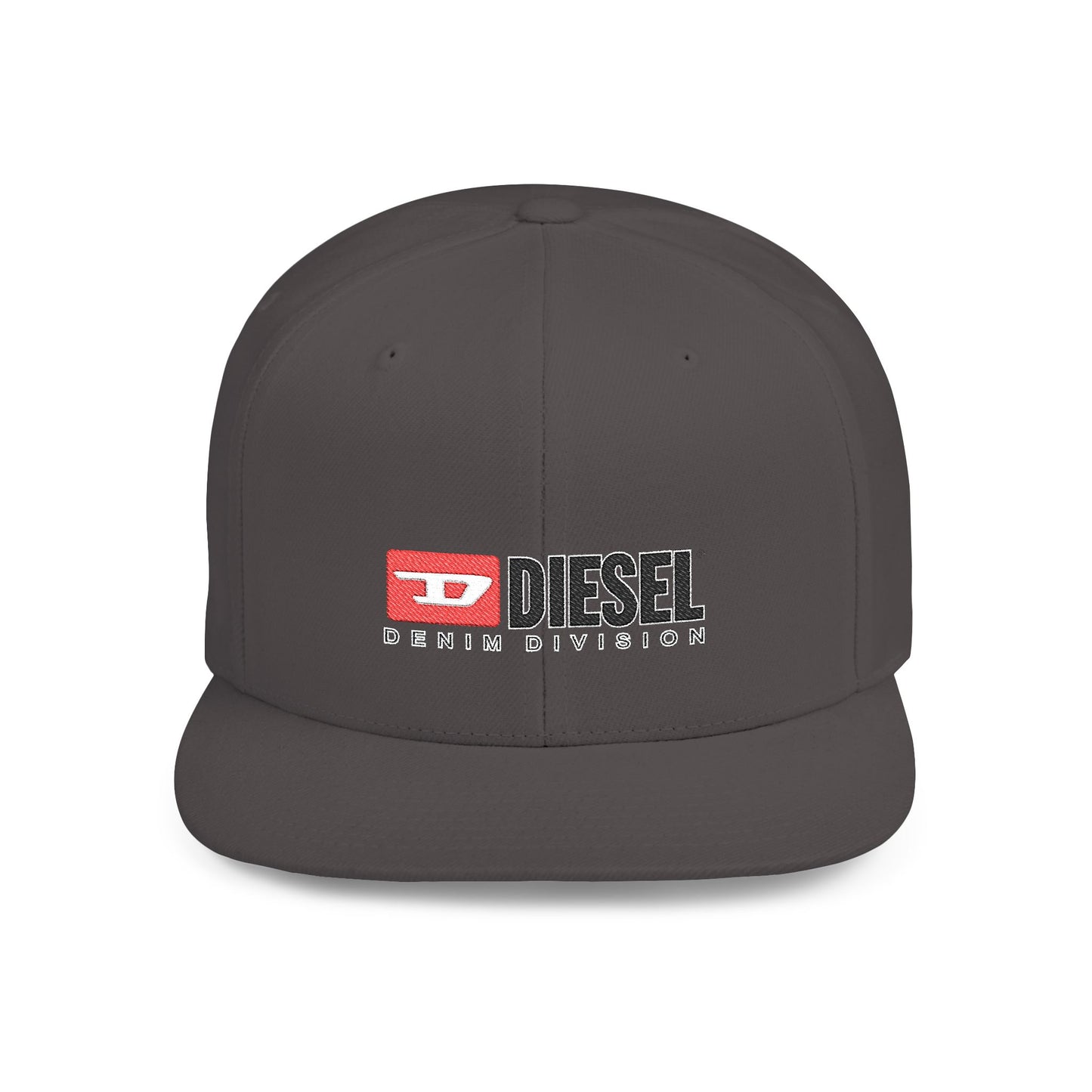Diesel Flat Bill Snapback – Lightweight, Custom Fit, Premium Quality