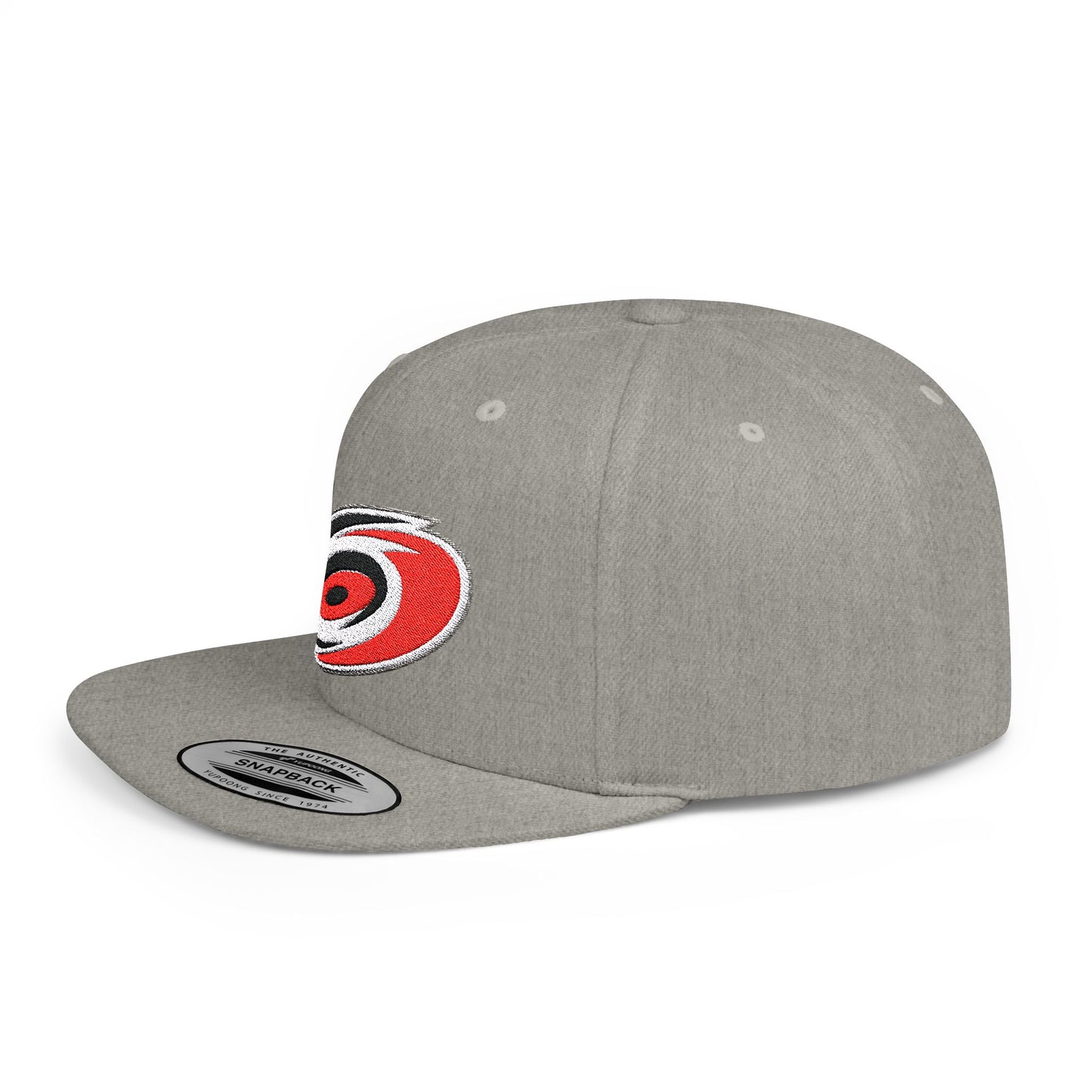 Carolina Hurricanes Flat Bill Snapback – Lightweight, Custom Fit, Premium Quality