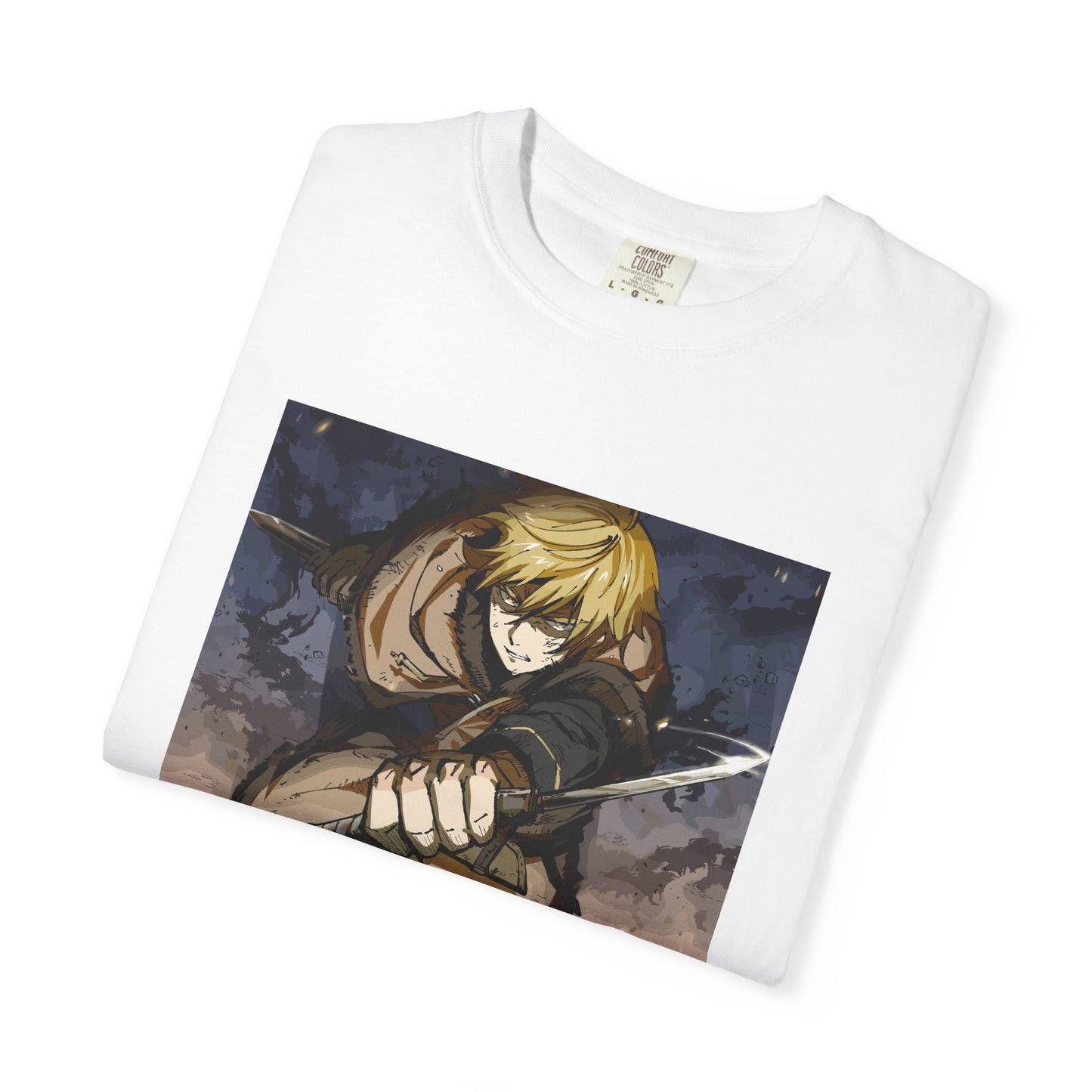 Vinland Saga Thorfinn 5K Garment-Dyed T-Shirt – Premium Cotton Tee