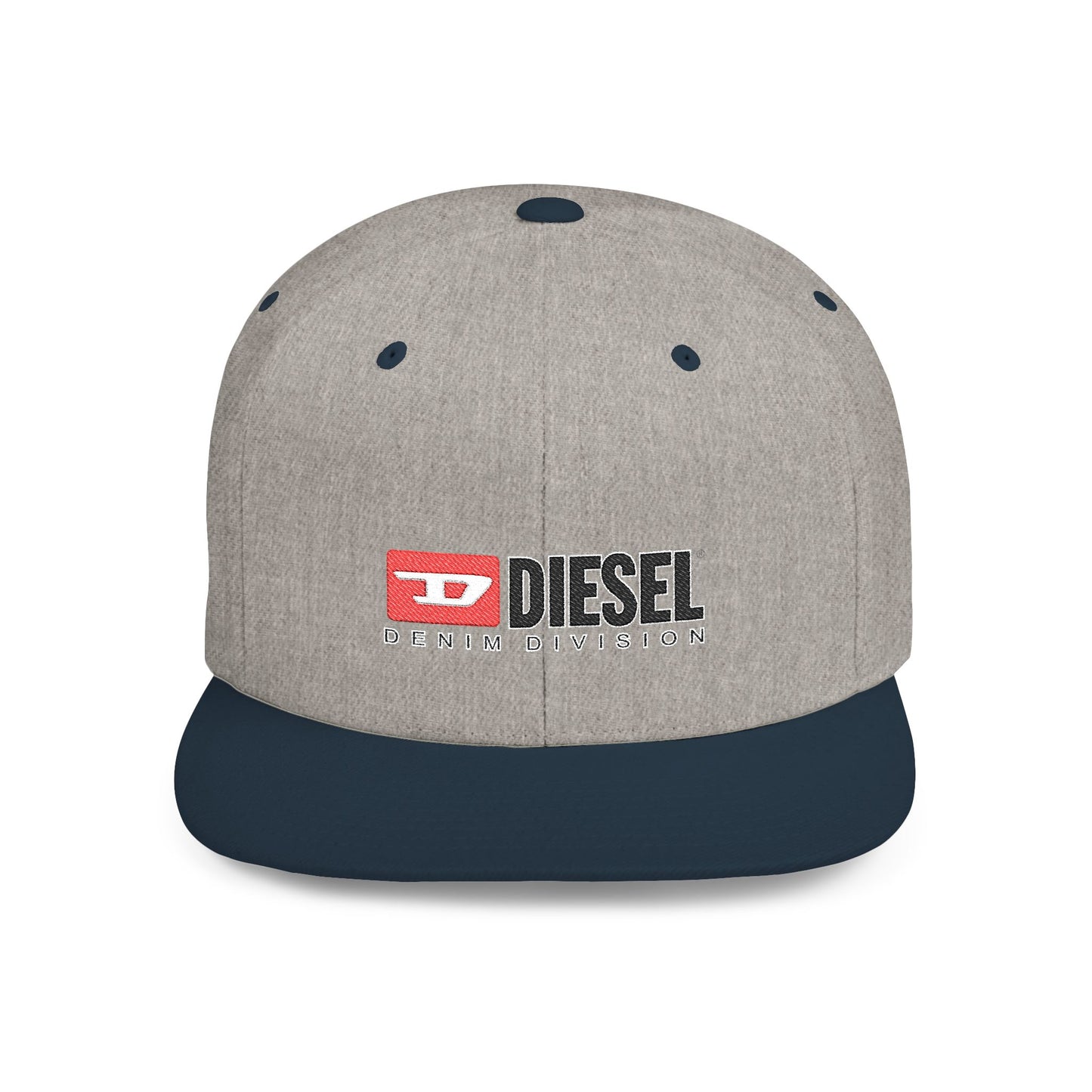 Diesel Flat Bill Snapback – Lightweight, Custom Fit, Premium Quality