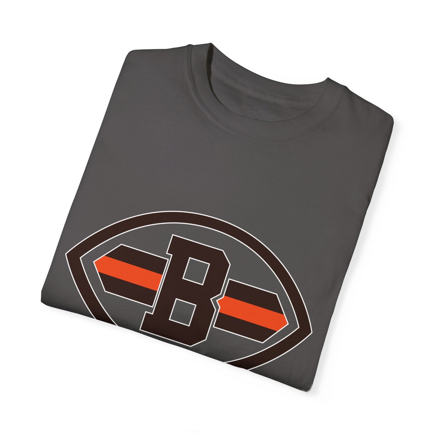 Cleveland Browns Game Day Gear Garment-Dyed T-Shirt – Premium Cotton Tee for Customization