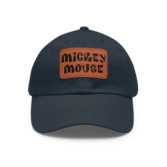 Dad Leather Patch Hat Mickey Mouse Disney – Timeless Style, Perfect Fit