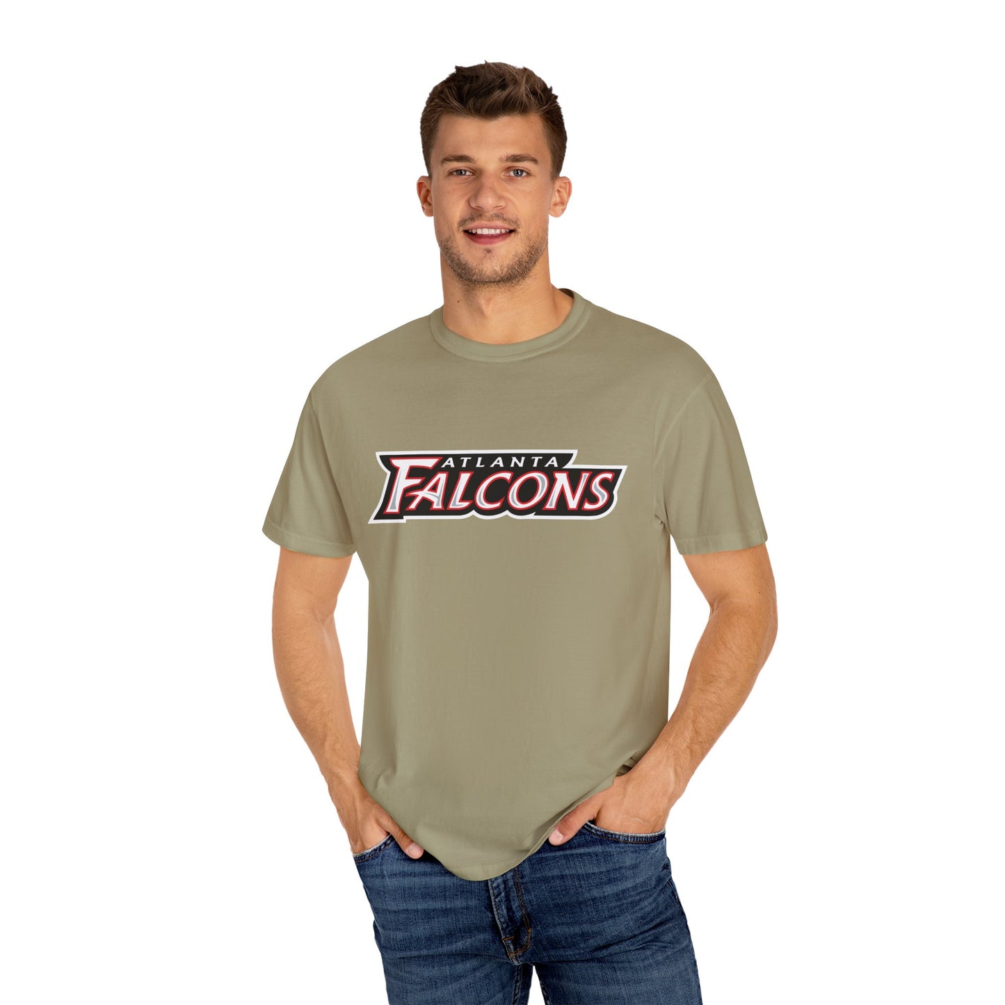 Atlanta Falcons Pride Garment-Dyed T-Shirt – Premium Cotton Tee for Customization