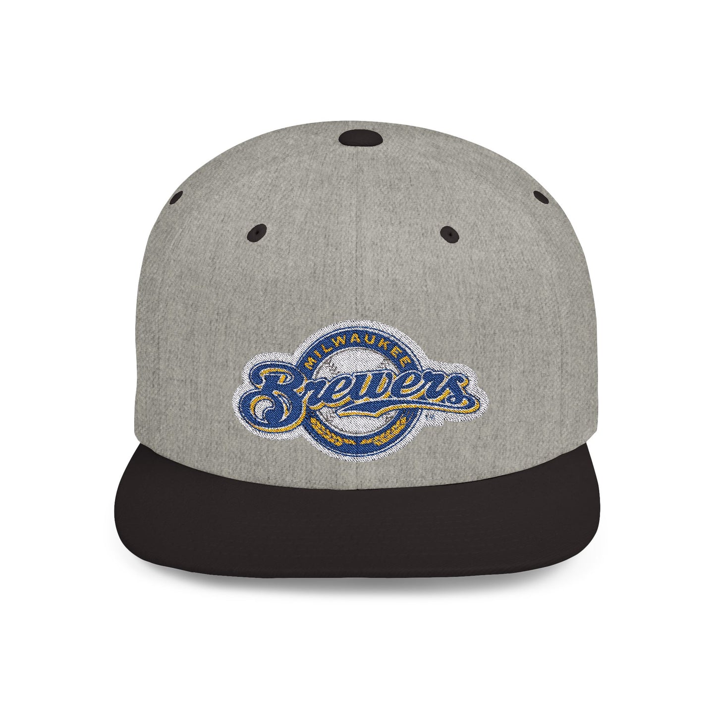 Milwaukee Brewers Brewers Baseball Flat Bill Snapback – Lightweight, Custom Fit, Premium Quality