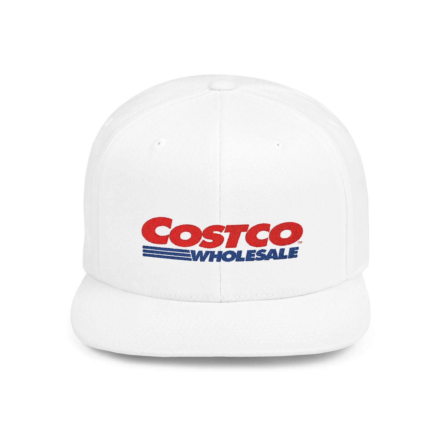 Costco Flat Bill Snapback – Lightweight, Custom Fit, Premium Quality