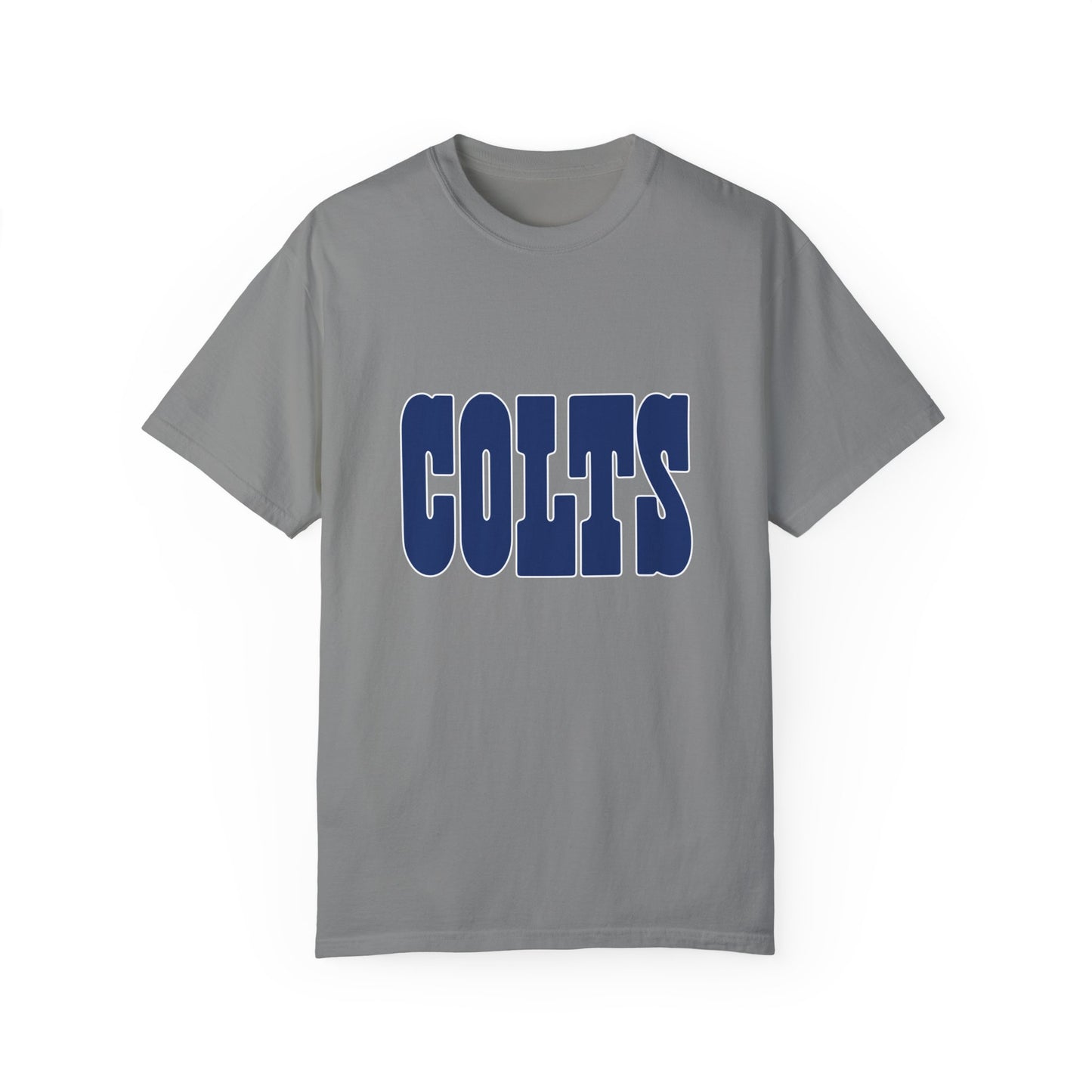 Indianapolis Colts Apparel Garment-Dyed T-Shirt – Premium Cotton Tee for Customization