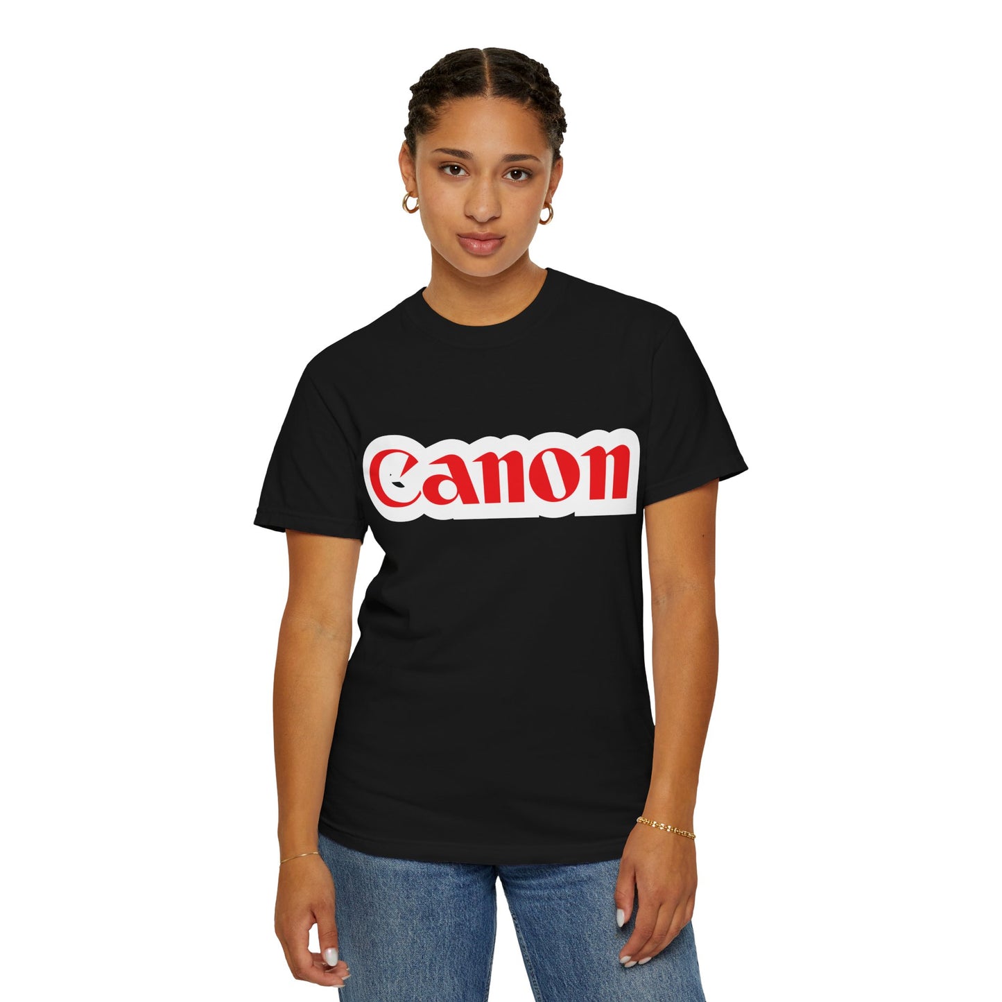 Canon Garment-Dyed T-Shirt – Premium Cotton Tee for Customization