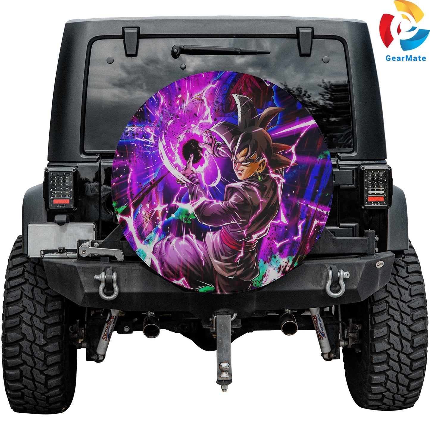 Dragon Ball Goku Black Dragon Ball Legends Spare Tire Cover – Premium Waterproof UV-Resistant Protector