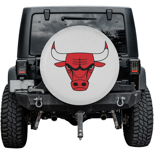 Chicago Bulls Spare Tire Cover – Premium Waterproof UV-Resistant Protector