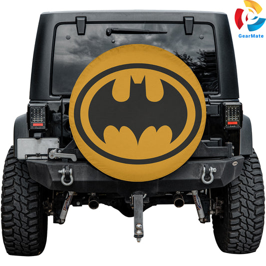 Batman Logo Spare Tire Cover – Premium Waterproof UV Resistant Protector