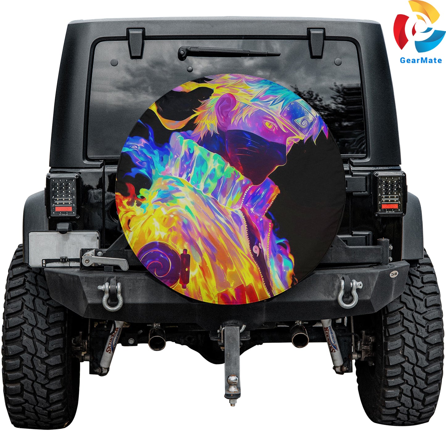 Naruto Uzumaki Naruto Ninja Way Spare Tire Cover – Premium Waterproof UV-Resistant Protector